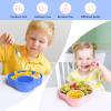 Car Seat Cup Holder for Kids - Kids Travel Tray with Snack Tray, CarSeats Snack Trays for Toddler, Car Cup Holder for Safety Seats, Fits Stroller & Booster (bluepink) view 4