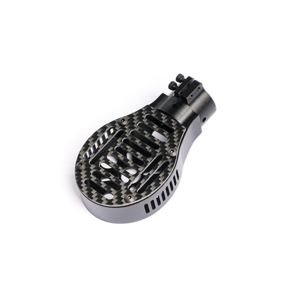 1pcs jeeflyhobby Motor Mount for 25mm Tube Drone Arms, Aluminum & Carbon Fiber Anti-Vibration Motor Mount Clamp, CNC Machined for 25mm Frame, DIY Quadcopter Hexacopter FPV Racing Accessories