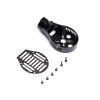1pcs jeeflyhobby Motor Mount for 25mm Tube Drone Arms, Aluminum & Carbon Fiber Anti-Vibration Motor Mount Clamp, CNC Machined for 25mm Frame, DIY Quadcopter Hexacopter FPV Racing Accessories view 3