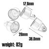RC car Components Compatible with TRAXXAS for X-MAXX 1/5 RC Car Upgrade Parts Replacement Accessories 4pcs Metal Shock Absorber Cap Cover(Blue) view 2