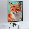 1000 Piece Jigsaw Puzzle for Adults, Orange Fox Puzzle, Challenging Game Creative Kit, Impossible Puzzle for Family Fun, Home Decoration, 30x20 in view 3