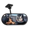 Adtrykfg 360 Adjustable Wide Angle Car Mirror - Backseat Monitor for Safe Driving and Observation view 2