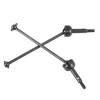 RC Crawlers Toys For Wltoys 144001 144002 144010 124007 124016 124018 124019 14pcs Metal Drive Shaft CVD Dogbone Differential Cup RC Car Upgrade Parts(Black) view 2