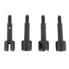 RC Crawlers Toys For Wltoys 144001 144002 144010 124007 124016 124018 124019 14pcs Metal Drive Shaft CVD Dogbone Differential Cup RC Car Upgrade Parts(Black) view 3