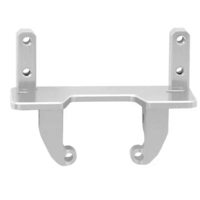 RC Crawlers Spare Parts for Axial for Scx10 II 90046 90047 AR44 Axle MN999 1/10 Metal Axle Servo Mount Base Stand RC Crawler Car Upgrade Parts(Silver)