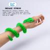 24IN Printed Snake Toys, Flexible 3D Printed Animal, Fidget ADHD Snake Toys, Home Decor Christmas Fidget Toys Gifts Easter Decorations for Kids(Green) view 2