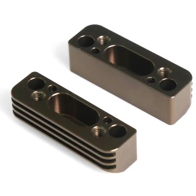 RC Crawlers Spare Parts for Kyosho MP9 1/8 Metal Engine Mount Base IF430 2pcs RC Car Upgrade Parts Accessories Modified Repair Replacement