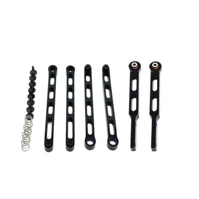 RC Toys Upgrades Parts For MN82T LC79 MN82S MN82Pro For MN82 1/12 Metal Front And Rear Axle Fixing Rods Upgrades Modifications Accessories(Black)
