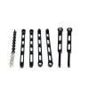 RC Toys Upgrades Parts For MN82T LC79 MN82S MN82Pro For MN82 1/12 Metal Front And Rear Axle Fixing Rods Upgrades Modifications Accessories(Black) view 1
