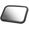 Baby Car Mirror Adjustable Angle Backseat Baby Mirror Rear Facing View Infant Safety Clear Image Non Glass Material Adjustable Straps Black 9.6 x 6.9in view 2