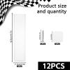 12 Pack Clear Display Case for Packaged Model Cars Toy Car Storage Organizer Wall Mount-Holds up to 120 Cars Model Car Display Cases Display Shelf Rack Compatible with Hot Wheels, 16.7x4.4 view 2