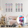 12 Pack Clear Display Case for Packaged Model Cars Toy Car Storage Organizer Wall Mount-Holds up to 120 Cars Model Car Display Cases Display Shelf Rack Compatible with Hot Wheels, 16.7x4.4 view 4