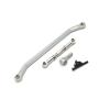 MYHWDRNU RC Car Parts Compatible with MN128 MN86 MN86S MN86K MN86KS for MN G500 1/12 RC Crawler Car Parts Metal Steering Link Rod Pull Rod and Servo Arm(Silver) view 1