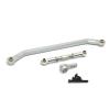 MYHWDRNU RC Car Parts Compatible with MN128 MN86 MN86S MN86K MN86KS for MN G500 1/12 RC Crawler Car Parts Metal Steering Link Rod Pull Rod and Servo Arm(Silver) view 2