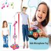 Kids Microphone with Stand, Karaoke Microphone for Kids, The All-in-One, Got Built-in Music, Colorful Lights, Echo Effects, Toddler Microphones, for Christmas and Birthday Girls and Boys (Color-C) view 4