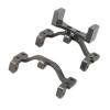 RC Crawlers Spare Parts for Wpl C14 C24 B14 B14 B24 1/16 Metal Bridge Mounted Servo Rod for Seat Mount Bracket RC Car Upgrades Parts Accessories(Titanium) view 1