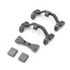 RC Crawlers Spare Parts for Wpl C14 C24 B14 B14 B24 1/16 Metal Bridge Mounted Servo Rod for Seat Mount Bracket RC Car Upgrades Parts Accessories(Titanium) view 3
