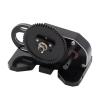 Compatible with Axial for SCX10 90046 for TRX4 1/10 RC Crawler Car Part 2Low Gearbox Middle Transmission Box with Overdrive Gear RC Assortment(Black) view 1