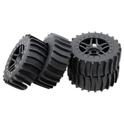 17mm Hub Wheel Rim and Tires Compatible with 1 8 Off Road RC Car Buggy Compatible with RC Car Parts Works with Fits Compatible with Use with Compatible with Compatible with