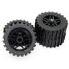 17mm Hub Wheel Rim and Tires Compatible with 1 8 Off Road RC Car Buggy Compatible with RC Car Parts Works with Fits Compatible with Use with Compatible with Compatible with view 3