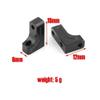 1 Set Metal 12x6x18MM Servo Mount Compatible with RC Car Parts 1 10 Scale Models 90021 90022 90028 Compatible with 90021 Compatible with 90022 Compatible with 90028 Wear-Resistant view 2