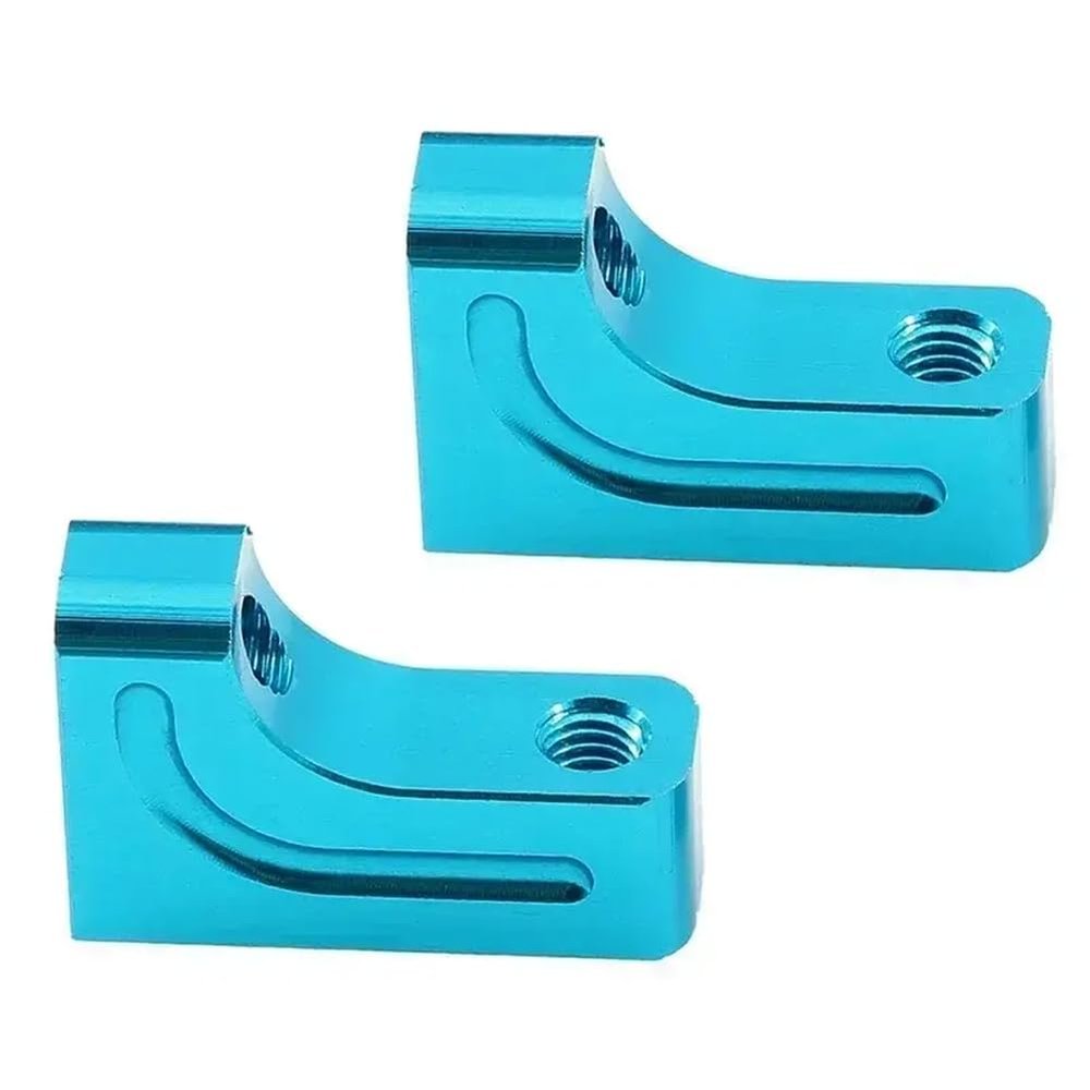 2Pcs Metal Servo Mount Bracket Stand Compatible with RC Car Compatible with RC Car Models 1 10 Scale Models TT02 XV01 TB03 TT-02 XV-01 TB-03