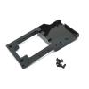 AQWBTYD Compatible with MN for MN78 1/12 RC Car Upgrade Parts Accessories Metal Steering Servo Fixed Mount Bracket Beam RC Assortment(Black) view 1
