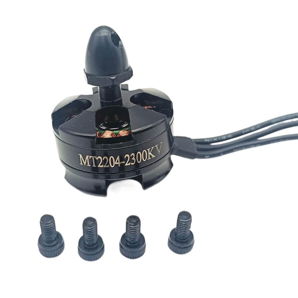 2204 2300KV 2-3S Brushless Motor CW CCW Compatible With Automotive Motorcycle Parts For 200 210 220 250 FPV Racing Drone Frame RC Models(1PCS CCW)