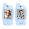 Video Walkie Talkies for Kids, Toys Walkie Talkies Rechargeable 2 Pack with 0.3MP Camera, 1000mAh, Ergonomic, Long Range 2 Way Radio, Indoor Outdoor, Birthday Gift for Boy Girl Age 3-12 (Blue & Blue) view 1