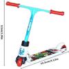 2Pcs Mini Finger Scooter Two Wheel Scooter Finger Training Mini Finger Skateboards Finger Tech Deck Skatepark,Novelty and Amusements (red Random) view 3