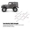 Aluminium Alloy Wheelbase Link Rod RC Upgrade Parts for RGT 136100 Crawler (Silver ECX224000S) view 4