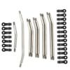 10Pcs Set Metal Link Set Plastic Rod End Compatible with 1 10 RC Crawler Car II 90046 Compatible with RC Car Parts Works with 1 10 Scale Models Compatible with 90046 view 1