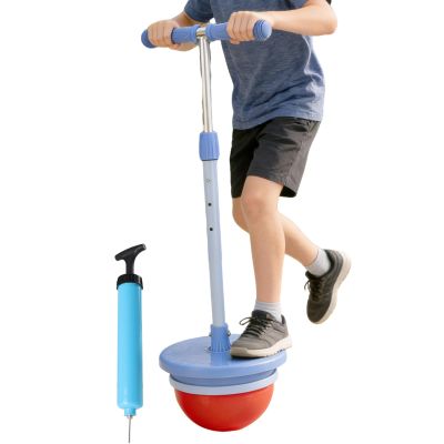Bouncing Ball - Sports Toy Balance Jumper Stick with Handle, Telescopic Jumping Ball | Fun Outdoor Indoor Toy for Boys Girls Teens Christmas Birthday Active Play Exercise Fitness Games