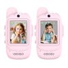 Video Walkie Talkies for Kids, Toys Walkie Talkies Rechargeable 2 Pack with 0.3MP Camera, 1000mAh, Ergonomic, Long Range 2 Way Radio, Indoor Outdoor, Birthday Gift for Boy Girl Age 3-12 (Pink & Pink) view 1