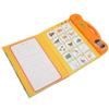 Children Kid EBook Electronic Sound Book Puzzle Toy Reading Machine with Learning Pen Arabic Language (Orange) view 3