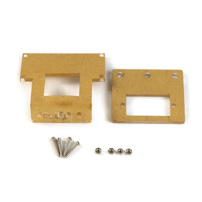 1PC Clear Mounting Bracket for SG90 MicroServo Clear Mounting for SG90 MicroServo Servo Mount