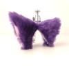 Lottoyday 2Pcs Cat Ears Hair Clips, Kitty Furry Ears Hair Accessories, Christmas Halloween Cat Hair Bands (Purple&Pink) view 2