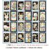 20 Sheets Kids Dot Coloring Book DIY Color Dot Cartoon Animal Drawing Mosaic Puzzle Stickers Children Learn Creative Educational Toys (Black) view 3