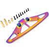 Multicolour Plating Front Bumper Accessories RC Car Upgrade Parts Fit for M-JX 1/14 14304 14303 14302 14301 view 3