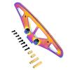 Multicolour Plating Front Bumper Accessories RC Car Upgrade Parts Fit for M-JX 1/14 14304 14303 14302 14301 view 4