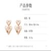 6 * 4.3cm Retro Hollowed Out Heart-Shaped Earrings,golden,6 * 4.3cm view 3