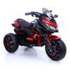 12V Electric Kids Motorcycle for 3-8 Year Old Boys Girls, 3-Wheel Ride-On Toy Motorbike with Lighting Wheels, Music Player (Connect with Phone) and Hand Drive (RED-1) view 1