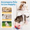 Interactive Moving Dog Toy - Bouncy Singing Plush Toy for Small/Large Dogs & Puppies, Squeaky Boredom Buster to Keep Pets Busy (Red Pig) view 4