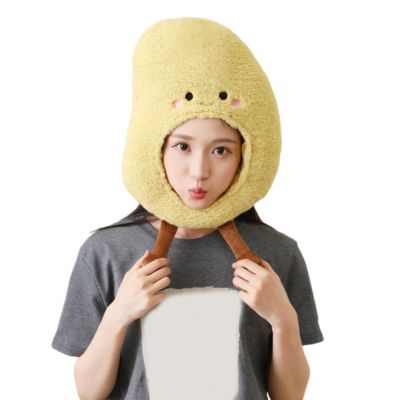 arzgul Potato Hat For Photography Props Adjustable Breathable Costume Accessory Kids Party Theme Event Costume Accessory