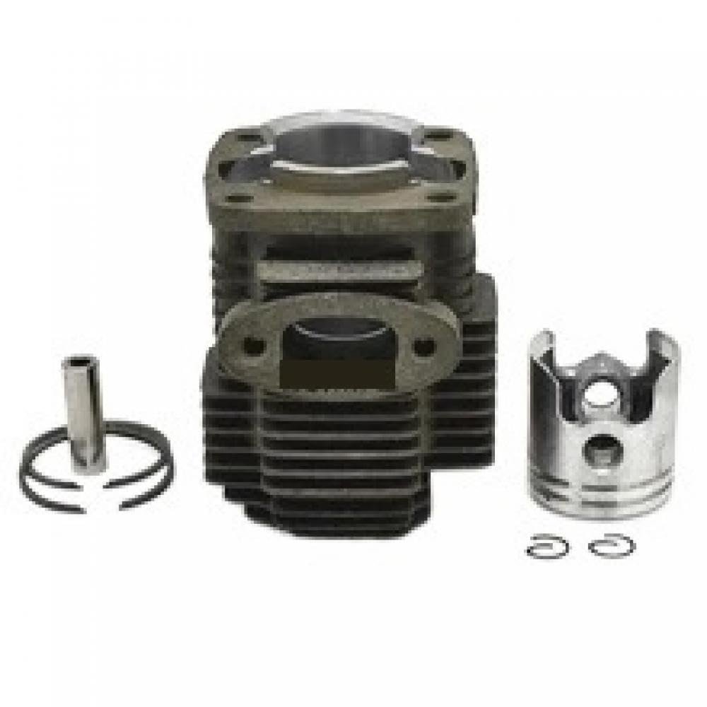 HFUZER Cylinder Kit 31mm with Piston Ring Clip Pin Assembly Compatible with TL23 TL-23 TU23 2 Stroke 23CC(Cylinder Piston KIT)