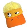arzgul Hair Funny Wigs Baseball Cap Funny Novelty Hat for Parties Festivals and Cosplay Event Adjustable Breathable Design(Little Yellow B) view 3