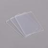 100 Count Clear Card Holders 3X4 Inch Heavy Duty 35PT Sleeves Storage for Frequent Users PVC Card Cases view 4
