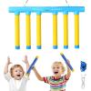 dichura Reflective Drop Stick Challenge Game, Hand Eye Coordination Reflex Training Toy, 3 Adjustable Speed Modes, Catching Sticks Game for Adults and Children (Blue) view 1