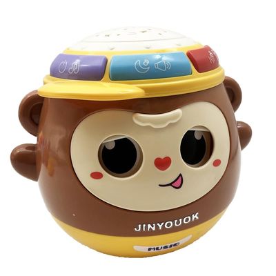 Baby Musical Monkey Tumbler Toys 12-18 Month with Animal Sound and Light, 1st First Learning Educational Gift for Toddlers