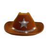 arzgul Sparkling Rhinestones Star Western Hats for Kids Classical Design Headwear for Outdoor and School Event(Brown) view 1
